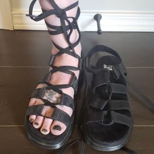 Dr. Martin sandals size 8.